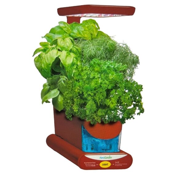 Miracle Gro AeroGarden Soil-Free Indoor Garden Kitchen Herbs & Mini Tomatoes Red - Picture 12 of 12